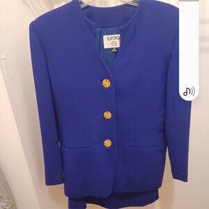 Womens petite skirt suit